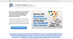 Desktop Screenshot of anxietyfreechild.com